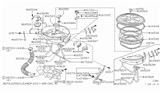 Diagram for 1984 Nissan Sentra Air Intake Coupling - 16587-U6700