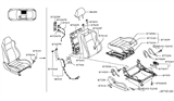 Diagram for Nissan 350Z Air Bag - KHEHM-CF40A