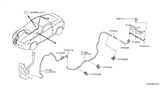 Diagram for Nissan 350Z Windshield Washer Nozzle - 28970-CD000