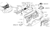 Diagram for 2003 Nissan 350Z Dash Panels - 67100-CD130