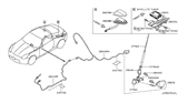 Diagram for 2006 Nissan 350Z Antenna Mast - 28215-9V500