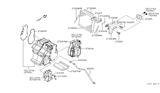 Diagram for 2010 Nissan 370Z Evaporator - 27281-CB62A