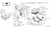 Diagram for 2007 Nissan 350Z Seat Cover - 87620-CF48A