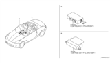 Diagram for Nissan 350Z Body Control Module - 28565-CF40A
