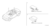 Diagram for 2008 Nissan 350Z Body Control Module - 28565-CF40A