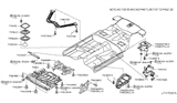 Diagram for 2004 Nissan 350Z Air Deflector - 75894-AL500