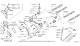 Diagram for 2003 Nissan Maxima Timing Chain - 13028-AL500