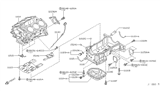 Diagram for 2012 Nissan 370Z Oil Pan - 11110-JK20C