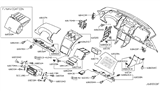 Diagram for 2004 Nissan 350Z Cup Holder - 68430-CD000