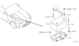 Diagram for 2020 Nissan 370Z Battery Tray - 24420-AL510