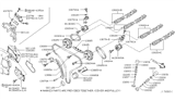 Diagram for 2003 Nissan Maxima Timing Chain - 13028-AL510