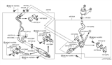 Diagram for 2008 Nissan 350Z Power Steering Hose - 49721-EV00A