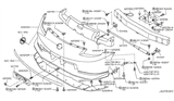 Diagram for 2008 Nissan 350Z Bumper - FBM22-1A45H