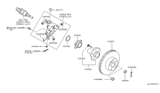 Diagram for 2004 Nissan 350Z Control Arm Bushing - 55152-AR000