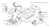 Diagram for 2003 Nissan 350Z Air Deflector - 75893-AL500