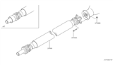 Diagram for 2008 Nissan 350Z Drive Shaft - 37000-CD100