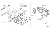 Diagram for Nissan 350Z A/C Condenser Fan - 21486-AX000