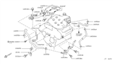 Diagram for 2005 Nissan 350Z Cooling Hose - 14056-AL515