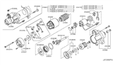 Diagram for 2006 Nissan 350Z Starter Drive - 23367-AL600