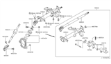 Diagram for 2010 Nissan Titan Steering Column Cover - 48980-AL500