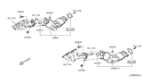 Diagram for Nissan 350Z Catalytic Converter - 208B3-AC325