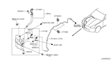 Diagram for Nissan 350Z Washer Reservoir - 28910-CD000