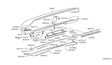 Diagram for Nissan 350Z Spoiler - K6074-1A44H