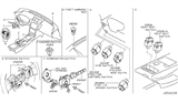 Diagram for Nissan 350Z Clock Spring - 25567-CD025