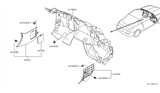 Diagram for 2004 Nissan 350Z Dash Panels - 67900-CD000