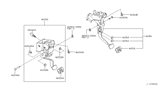 Diagram for 2005 Nissan 350Z Brake Pedal - 46501-AC705