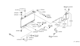 Diagram for 2007 Nissan 350Z Oil Cooler Hose - 21631-AL505