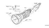 Diagram for 2008 Nissan 350Z Transmission Assembly - 320B0-JK41B