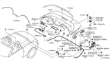 Diagram for Nissan 350Z Door Lock - 97260-CE40A