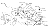 Diagram for 2008 Nissan 350Z Door Lock - 97260-CE40A