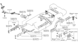 Diagram for 2007 Nissan 350Z Rear Crossmember - 75650-CD010