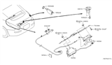 Diagram for 2016 Nissan 370Z Door Striker - 90570-CF00A