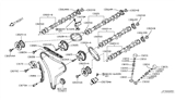 Diagram for Nissan 350Z Camshaft - 13020-JK21A