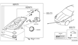 Diagram for Nissan 350Z Headlight - 26060-CF40B