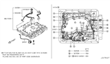 Diagram for 2004 Nissan 350Z Valve Body - 31705-91X8A