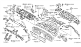 Diagram for 2006 Nissan 350Z Floor Pan - 74514-CD030