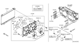 Diagram for 2008 Nissan 350Z Radiator fan - 21486-CD000