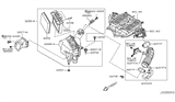 Diagram for 2006 Nissan 350Z Air Duct - 16576-EV11B