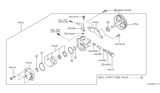 Diagram for 2007 Nissan 350Z Power Steering Pump - 49110-EV00A