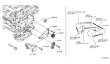 Diagram for Nissan GT-R Timing Chain Tensioner - 11955-1EA0A