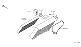 Diagram for Nissan Leaf Evaporator - 27280-1FC3B