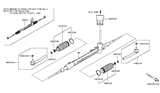 Diagram for 2012 Nissan Leaf Rack And Pinion - 48001-3NA0B