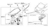 Diagram for Nissan Leaf Headlight Bulb - 26296-8991A