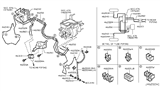 Diagram for Nissan Leaf Brake Line - 46242-3NA0A