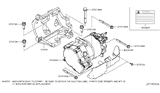 Diagram for 2011 Nissan Leaf A/C Compressor - 92600-1MG0A