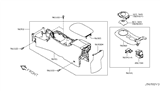 Diagram for Nissan Leaf Shift Indicator - 96940-3NA0A